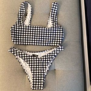 ASOS New Look Checkered Bathing Suit. NWT!